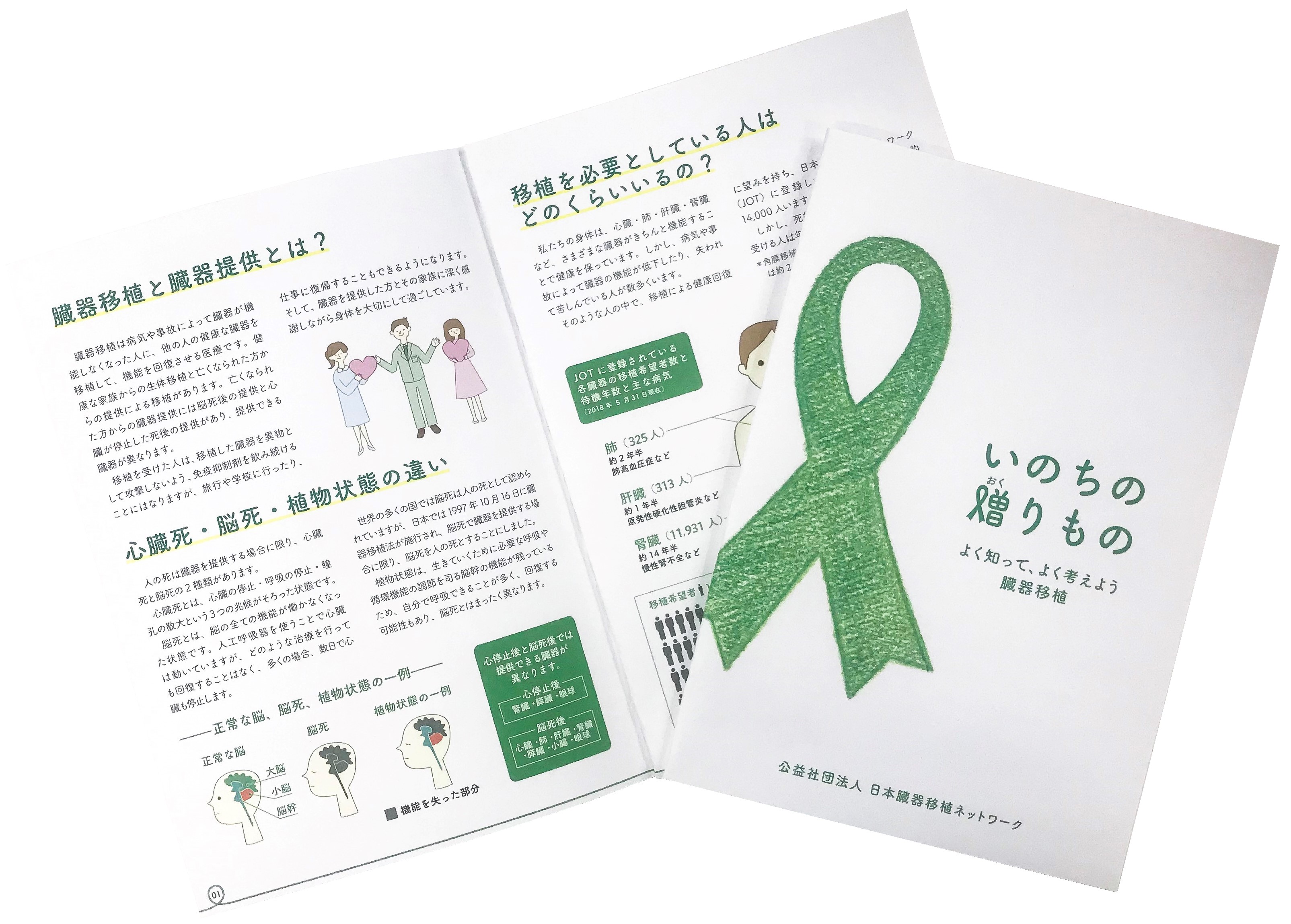 いのちの贈り物 あなたの意思で救える命