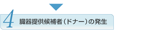 4 臓器提供候補者（ドナー）の発生